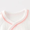 Newborn cotton one-piece dress for boys and girls, constant-temperature pajamas for all four seasons, jacquard tie cartoon wardrobe for newborns Specification image
